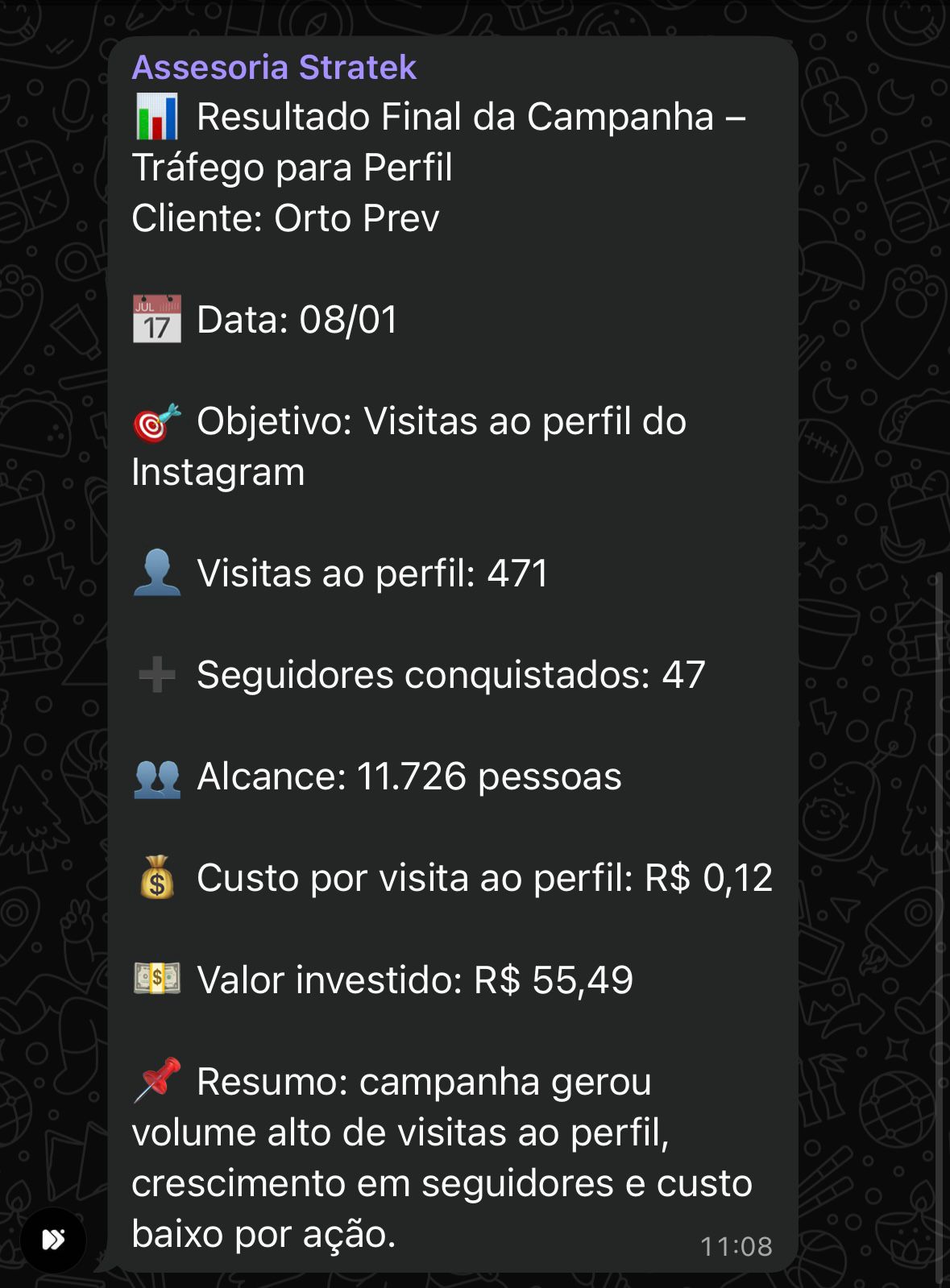 Resultado cliente 4